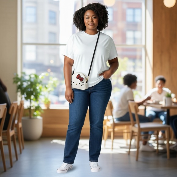 Hello Kitty Glitter Crossbody Bag - Picture 3 of 9